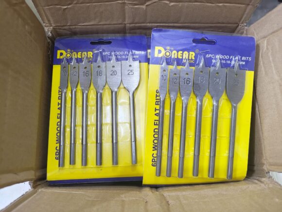 Wood Flat Bit Set