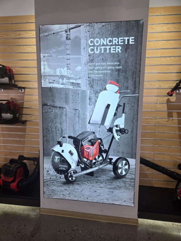 Opel Select 14" Gasoline Concrete Saw with Stand - Image 2